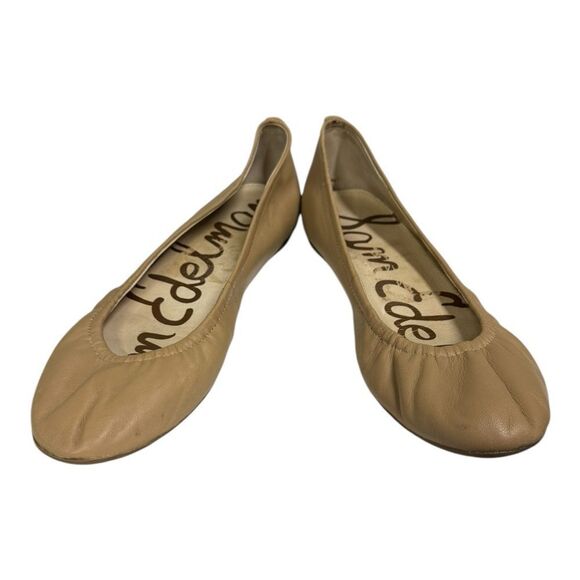 Sam Edelman Noah Women's Tan Leather Slip-on Ballet Flats 7.5 - Picture 3 of 7